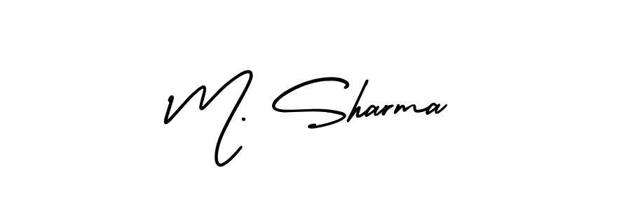 Once you've used our free online signature maker to create your best signature AmerikaSignatureDemo-Regular style, it's time to enjoy all of the benefits that M. Sharma name signing documents. M. Sharma signature style 3 images and pictures png