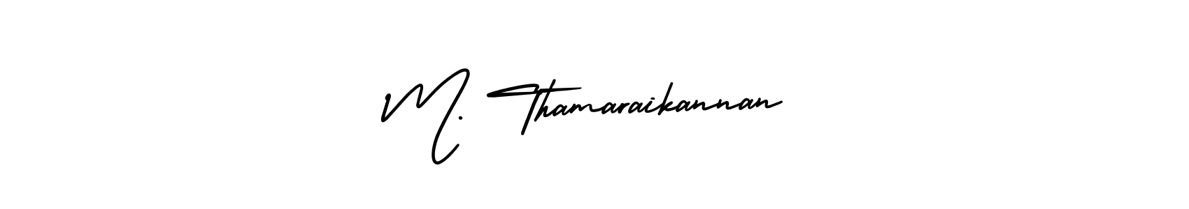 Once you've used our free online signature maker to create your best signature AmerikaSignatureDemo-Regular style, it's time to enjoy all of the benefits that M. Thamaraikannan name signing documents. M. Thamaraikannan signature style 3 images and pictures png