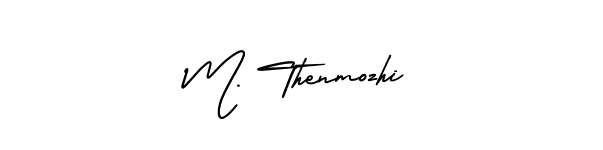 Once you've used our free online signature maker to create your best signature AmerikaSignatureDemo-Regular style, it's time to enjoy all of the benefits that M. Thenmozhi name signing documents. M. Thenmozhi signature style 3 images and pictures png