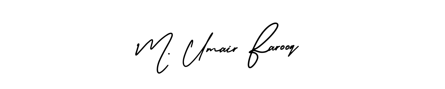 How to Draw M. Umair Farooq signature style? AmerikaSignatureDemo-Regular is a latest design signature styles for name M. Umair Farooq. M. Umair Farooq signature style 3 images and pictures png