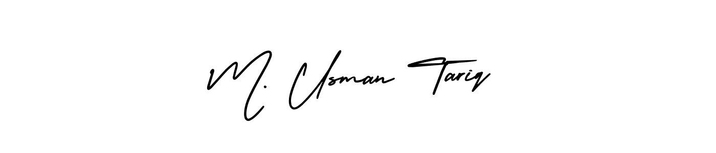 M. Usman Tariq stylish signature style. Best Handwritten Sign (AmerikaSignatureDemo-Regular) for my name. Handwritten Signature Collection Ideas for my name M. Usman Tariq. M. Usman Tariq signature style 3 images and pictures png