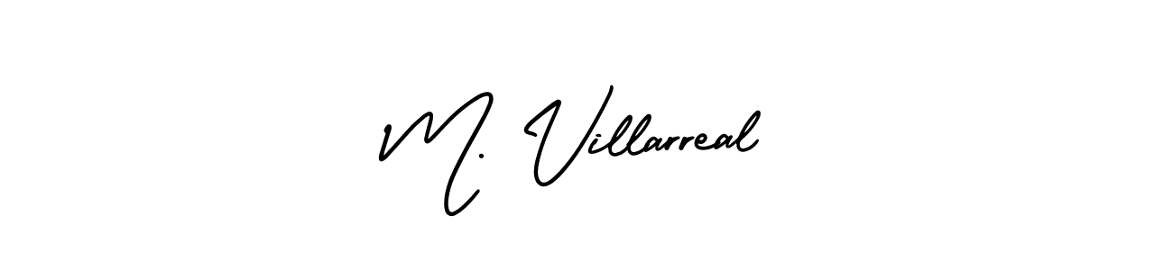 Also we have M. Villarreal name is the best signature style. Create professional handwritten signature collection using AmerikaSignatureDemo-Regular autograph style. M. Villarreal signature style 3 images and pictures png