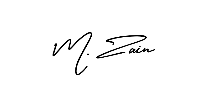 Check out images of Autograph of M. Zain name. Actor M. Zain Signature Style. AmerikaSignatureDemo-Regular is a professional sign style online. M. Zain signature style 3 images and pictures png