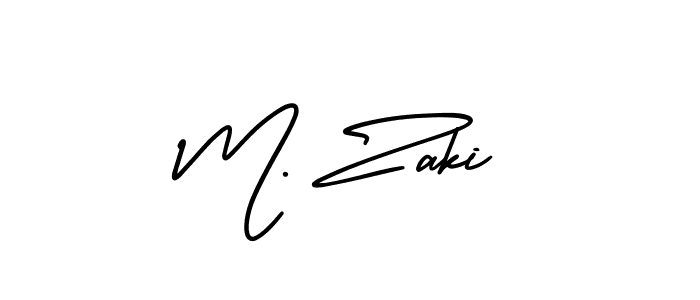 It looks lik you need a new signature style for name M. Zaki. Design unique handwritten (AmerikaSignatureDemo-Regular) signature with our free signature maker in just a few clicks. M. Zaki signature style 3 images and pictures png