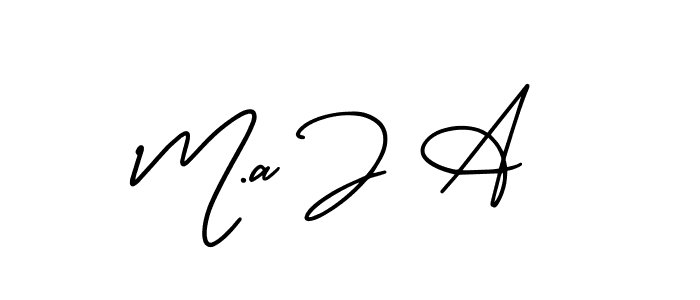 See photos of M.a J A official signature by Spectra . Check more albums & portfolios. Read reviews & check more about AmerikaSignatureDemo-Regular font. M.a J A signature style 3 images and pictures png