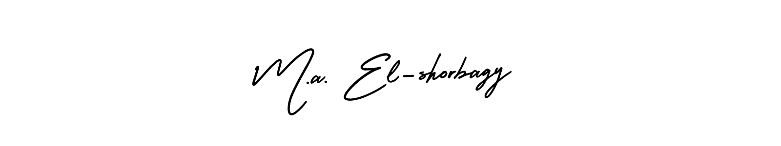 See photos of M.a. El-shorbagy official signature by Spectra . Check more albums & portfolios. Read reviews & check more about AmerikaSignatureDemo-Regular font. M.a. El-shorbagy signature style 3 images and pictures png