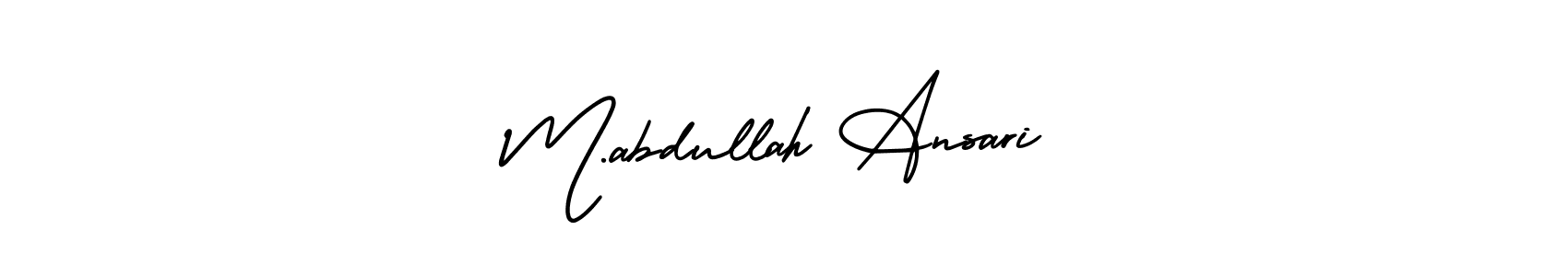How to Draw M.abdullah Ansari signature style? AmerikaSignatureDemo-Regular is a latest design signature styles for name M.abdullah Ansari. M.abdullah Ansari signature style 3 images and pictures png