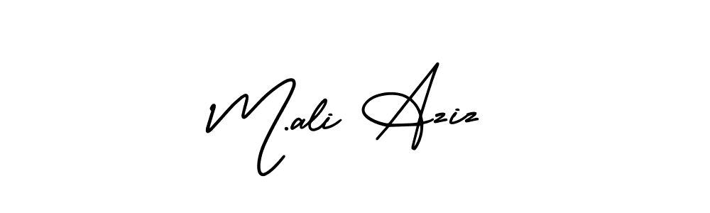 Once you've used our free online signature maker to create your best signature AmerikaSignatureDemo-Regular style, it's time to enjoy all of the benefits that M.ali Aziz name signing documents. M.ali Aziz signature style 3 images and pictures png