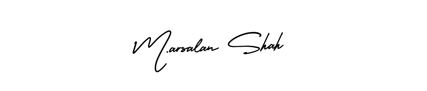 How to Draw M.arsalan Shah signature style? AmerikaSignatureDemo-Regular is a latest design signature styles for name M.arsalan Shah. M.arsalan Shah signature style 3 images and pictures png