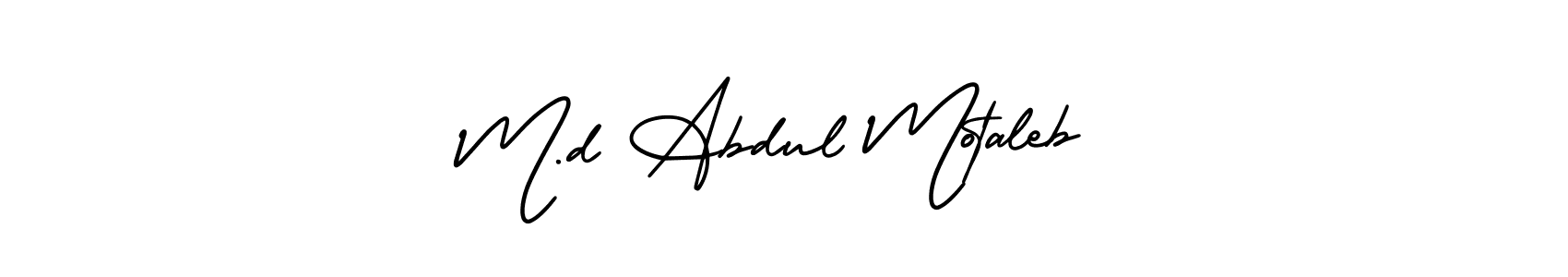 See photos of M.d Abdul Motaleb official signature by Spectra . Check more albums & portfolios. Read reviews & check more about AmerikaSignatureDemo-Regular font. M.d Abdul Motaleb signature style 3 images and pictures png