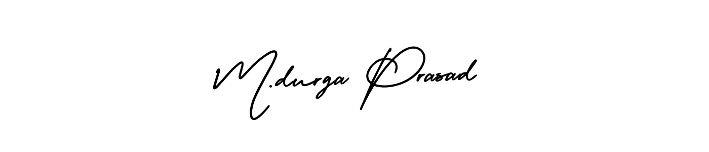 Best and Professional Signature Style for M.durga Prasad. AmerikaSignatureDemo-Regular Best Signature Style Collection. M.durga Prasad signature style 3 images and pictures png