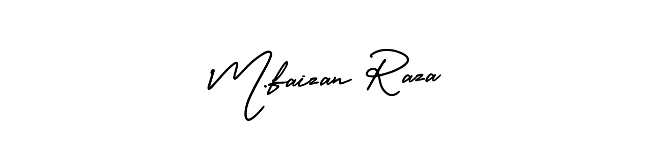 Make a short M.faizan Raza signature style. Manage your documents anywhere anytime using AmerikaSignatureDemo-Regular. Create and add eSignatures, submit forms, share and send files easily. M.faizan Raza signature style 3 images and pictures png