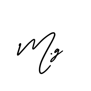 M.g stylish signature style. Best Handwritten Sign (AmerikaSignatureDemo-Regular) for my name. Handwritten Signature Collection Ideas for my name M.g. M.g signature style 3 images and pictures png