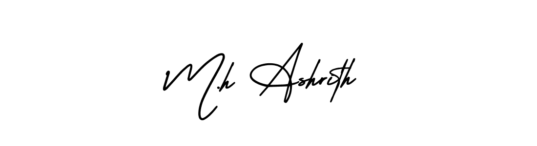 See photos of M.h Ashrith official signature by Spectra . Check more albums & portfolios. Read reviews & check more about AmerikaSignatureDemo-Regular font. M.h Ashrith signature style 3 images and pictures png