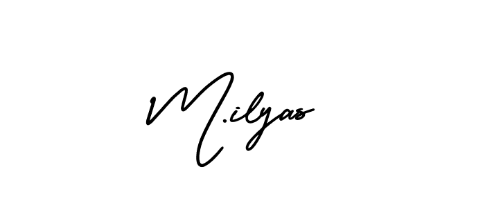 Make a short M.ilyas signature style. Manage your documents anywhere anytime using AmerikaSignatureDemo-Regular. Create and add eSignatures, submit forms, share and send files easily. M.ilyas signature style 3 images and pictures png