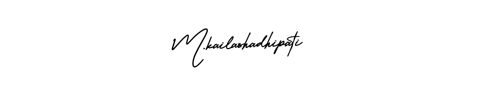 Once you've used our free online signature maker to create your best signature AmerikaSignatureDemo-Regular style, it's time to enjoy all of the benefits that M.kailashadhipati name signing documents. M.kailashadhipati signature style 3 images and pictures png