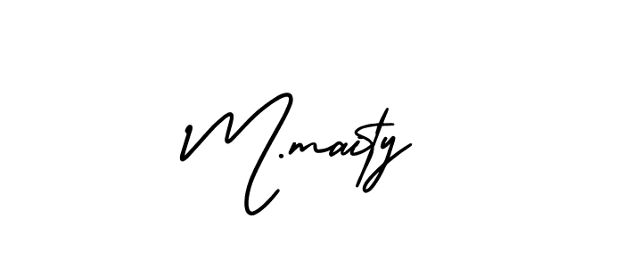 You can use this online signature creator to create a handwritten signature for the name M.maity. This is the best online autograph maker. M.maity signature style 3 images and pictures png