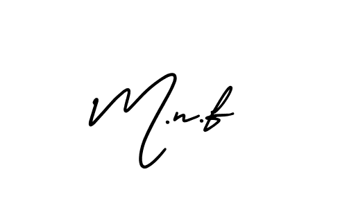 You can use this online signature creator to create a handwritten signature for the name M.n.f. This is the best online autograph maker. M.n.f signature style 3 images and pictures png