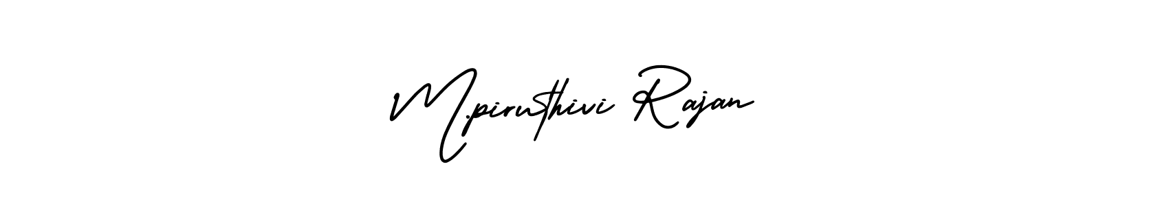 Best and Professional Signature Style for M.piruthivi Rajan. AmerikaSignatureDemo-Regular Best Signature Style Collection. M.piruthivi Rajan signature style 3 images and pictures png