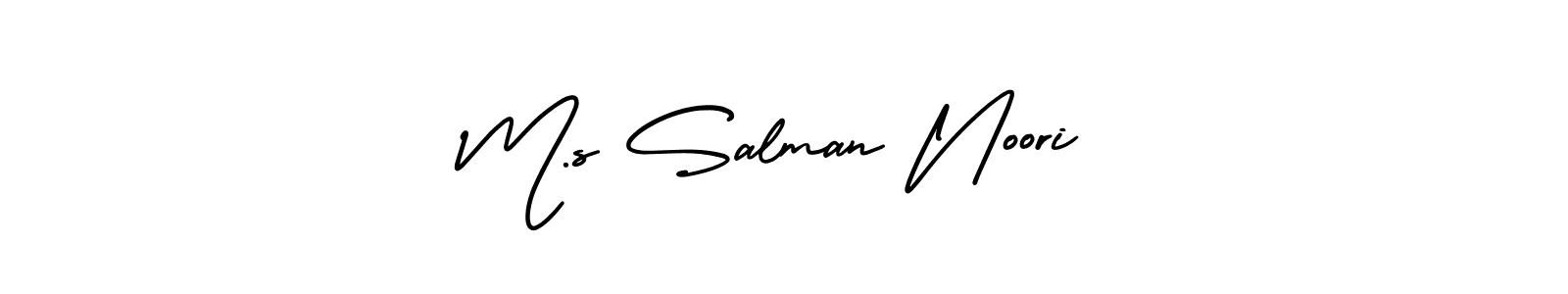 Check out images of Autograph of M.s Salman Noori name. Actor M.s Salman Noori Signature Style. AmerikaSignatureDemo-Regular is a professional sign style online. M.s Salman Noori signature style 3 images and pictures png