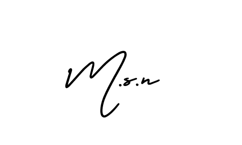 Make a beautiful signature design for name M.s.n. Use this online signature maker to create a handwritten signature for free. M.s.n signature style 3 images and pictures png