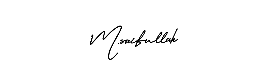 Check out images of Autograph of M.saifullah name. Actor M.saifullah Signature Style. AmerikaSignatureDemo-Regular is a professional sign style online. M.saifullah signature style 3 images and pictures png