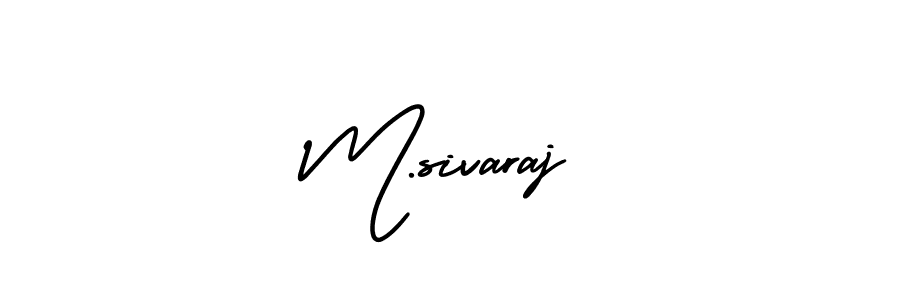 How to Draw M.sivaraj signature style? AmerikaSignatureDemo-Regular is a latest design signature styles for name M.sivaraj. M.sivaraj signature style 3 images and pictures png