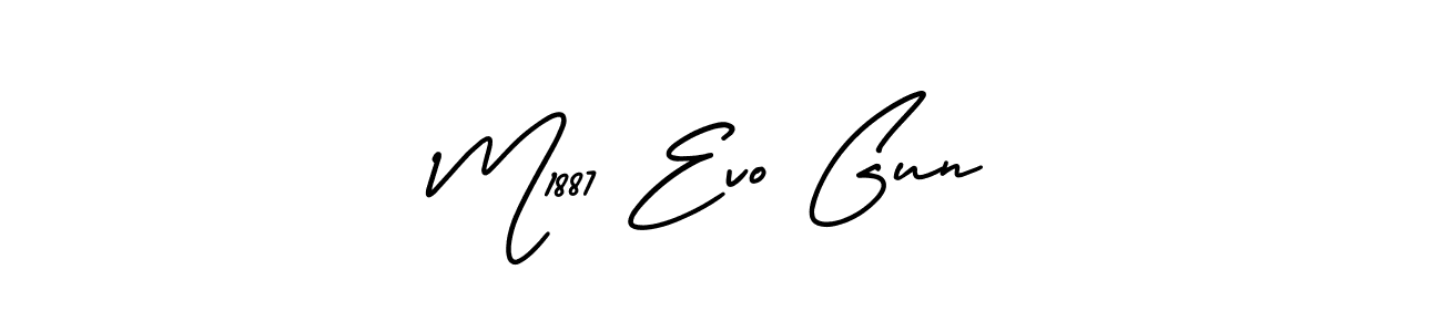 Make a beautiful signature design for name M1887 Evo Gun. Use this online signature maker to create a handwritten signature for free. M1887 Evo Gun signature style 3 images and pictures png