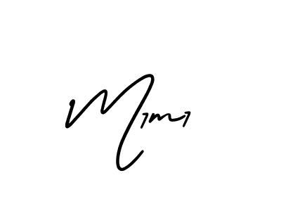 Create a beautiful signature design for name M7m7. With this signature (AmerikaSignatureDemo-Regular) fonts, you can make a handwritten signature for free. M7m7 signature style 3 images and pictures png