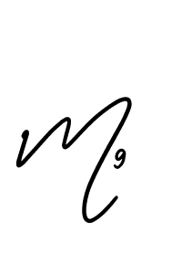 Make a beautiful signature design for name M9. With this signature (AmerikaSignatureDemo-Regular) style, you can create a handwritten signature for free. M9 signature style 3 images and pictures png