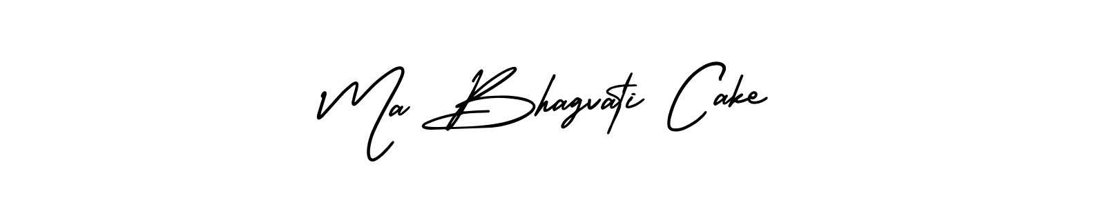 Make a beautiful signature design for name Ma Bhagvati Cake. With this signature (AmerikaSignatureDemo-Regular) style, you can create a handwritten signature for free. Ma Bhagvati Cake signature style 3 images and pictures png