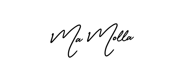 Once you've used our free online signature maker to create your best signature AmerikaSignatureDemo-Regular style, it's time to enjoy all of the benefits that Ma Molla name signing documents. Ma Molla signature style 3 images and pictures png