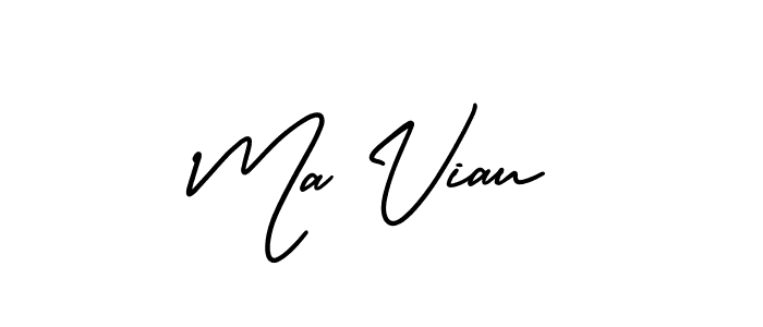 How to make Ma Viau signature? AmerikaSignatureDemo-Regular is a professional autograph style. Create handwritten signature for Ma Viau name. Ma Viau signature style 3 images and pictures png