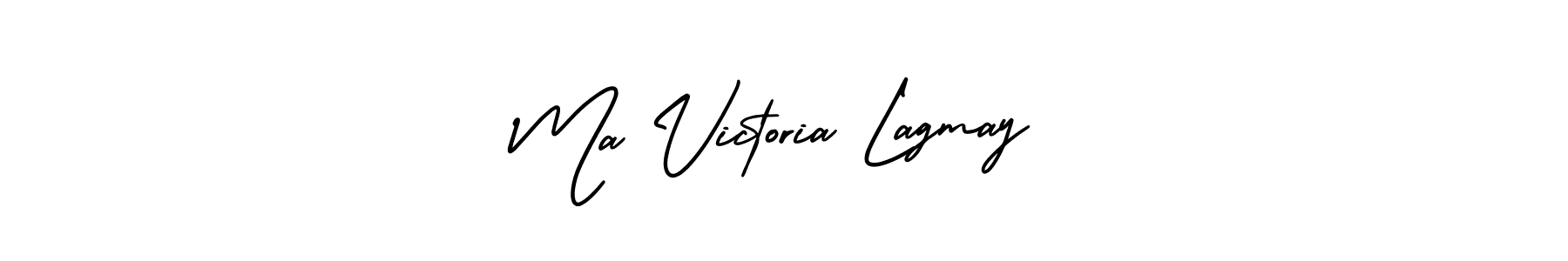 Also we have Ma Victoria Lagmay name is the best signature style. Create professional handwritten signature collection using AmerikaSignatureDemo-Regular autograph style. Ma Victoria Lagmay signature style 3 images and pictures png