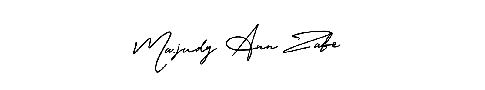 Also we have Ma.judy Ann Zafe name is the best signature style. Create professional handwritten signature collection using AmerikaSignatureDemo-Regular autograph style. Ma.judy Ann Zafe signature style 3 images and pictures png