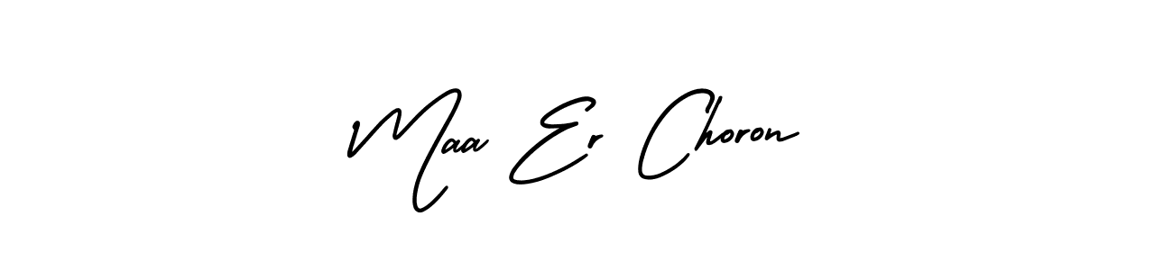 You can use this online signature creator to create a handwritten signature for the name Maa Er Choron. This is the best online autograph maker. Maa Er Choron signature style 3 images and pictures png