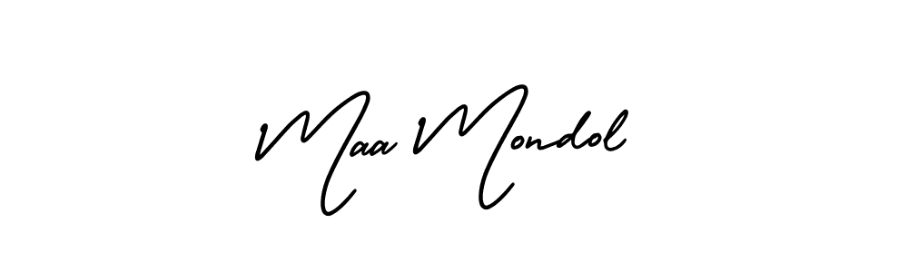 Once you've used our free online signature maker to create your best signature AmerikaSignatureDemo-Regular style, it's time to enjoy all of the benefits that Maa Mondol name signing documents. Maa Mondol signature style 3 images and pictures png