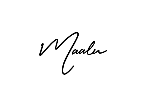 AmerikaSignatureDemo-Regular is a professional signature style that is perfect for those who want to add a touch of class to their signature. It is also a great choice for those who want to make their signature more unique. Get Maalu name to fancy signature for free. Maalu signature style 3 images and pictures png