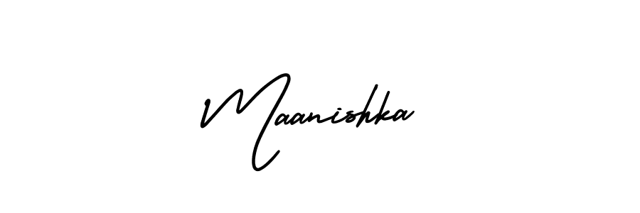 AmerikaSignatureDemo-Regular is a professional signature style that is perfect for those who want to add a touch of class to their signature. It is also a great choice for those who want to make their signature more unique. Get Maanishka name to fancy signature for free. Maanishka signature style 3 images and pictures png