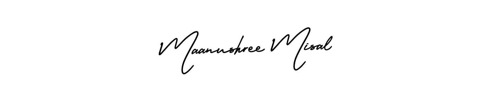 if you are searching for the best signature style for your name Maanushree Misal. so please give up your signature search. here we have designed multiple signature styles  using AmerikaSignatureDemo-Regular. Maanushree Misal signature style 3 images and pictures png