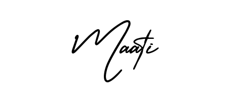Once you've used our free online signature maker to create your best signature AmerikaSignatureDemo-Regular style, it's time to enjoy signing your documents with Maati name. Maati signature style 3 images and pictures png