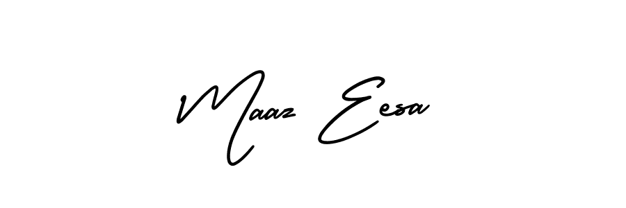 Best and Professional Signature Style for Maaz Eesa. AmerikaSignatureDemo-Regular Best Signature Style Collection. Maaz Eesa signature style 3 images and pictures png