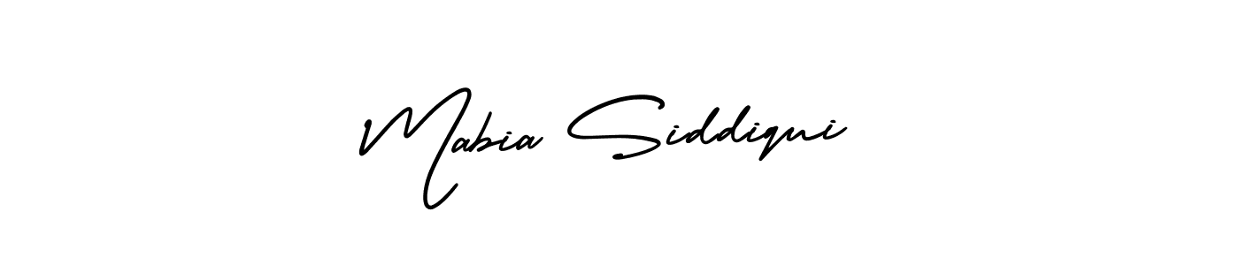 Create a beautiful signature design for name Mabia Siddiqui. With this signature (AmerikaSignatureDemo-Regular) fonts, you can make a handwritten signature for free. Mabia Siddiqui signature style 3 images and pictures png