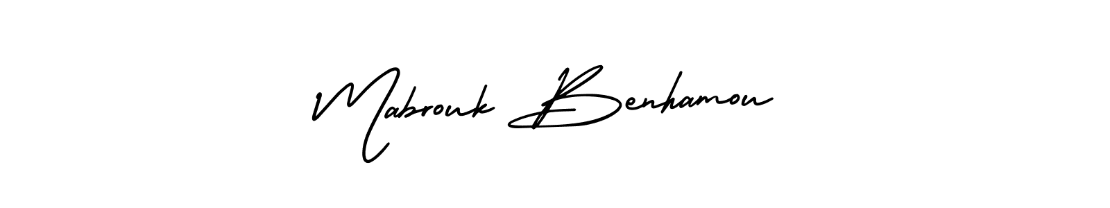Make a short Mabrouk Benhamou signature style. Manage your documents anywhere anytime using AmerikaSignatureDemo-Regular. Create and add eSignatures, submit forms, share and send files easily. Mabrouk Benhamou signature style 3 images and pictures png
