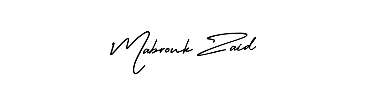 Design your own signature with our free online signature maker. With this signature software, you can create a handwritten (AmerikaSignatureDemo-Regular) signature for name Mabrouk Zaid. Mabrouk Zaid signature style 3 images and pictures png