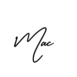 The best way (AmerikaSignatureDemo-Regular) to make a short signature is to pick only two or three words in your name. The name Mac include a total of six letters. For converting this name. Mac signature style 3 images and pictures png