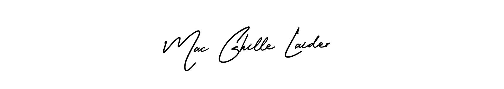 AmerikaSignatureDemo-Regular is a professional signature style that is perfect for those who want to add a touch of class to their signature. It is also a great choice for those who want to make their signature more unique. Get Mac Ghille Laider name to fancy signature for free. Mac Ghille Laider signature style 3 images and pictures png