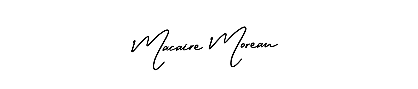 Use a signature maker to create a handwritten signature online. With this signature software, you can design (AmerikaSignatureDemo-Regular) your own signature for name Macaire Moreau. Macaire Moreau signature style 3 images and pictures png
