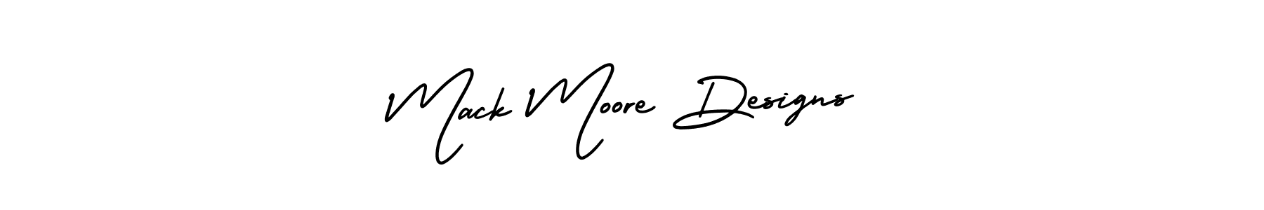 Use a signature maker to create a handwritten signature online. With this signature software, you can design (AmerikaSignatureDemo-Regular) your own signature for name Mack Moore Designs. Mack Moore Designs signature style 3 images and pictures png