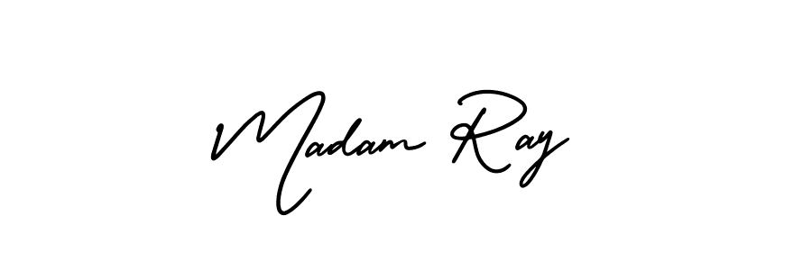 Make a beautiful signature design for name Madam Ray. Use this online signature maker to create a handwritten signature for free. Madam Ray signature style 3 images and pictures png